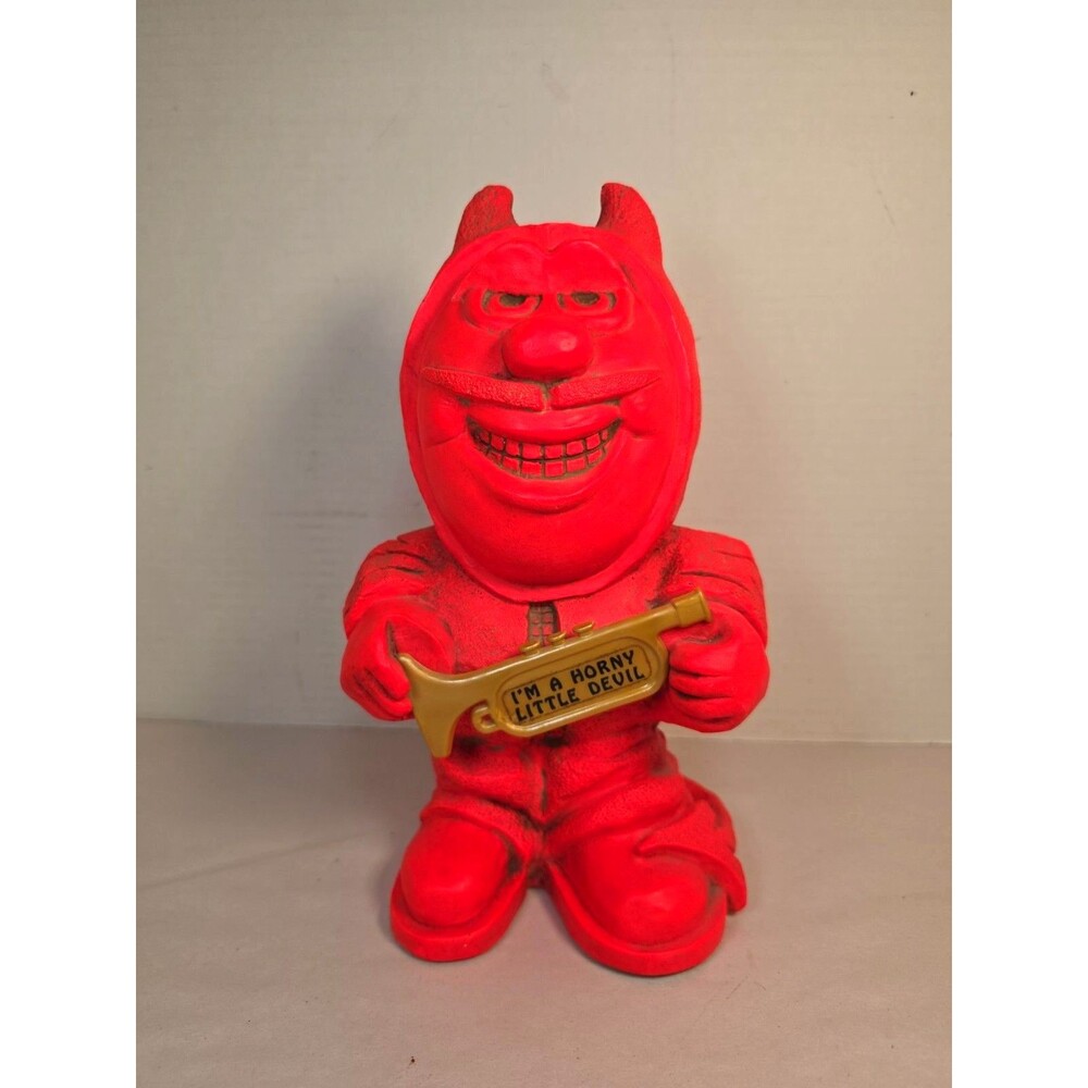 Vintage Paula 1970 "I'm A Horny Little Devil" 10.5" Figurine halloween